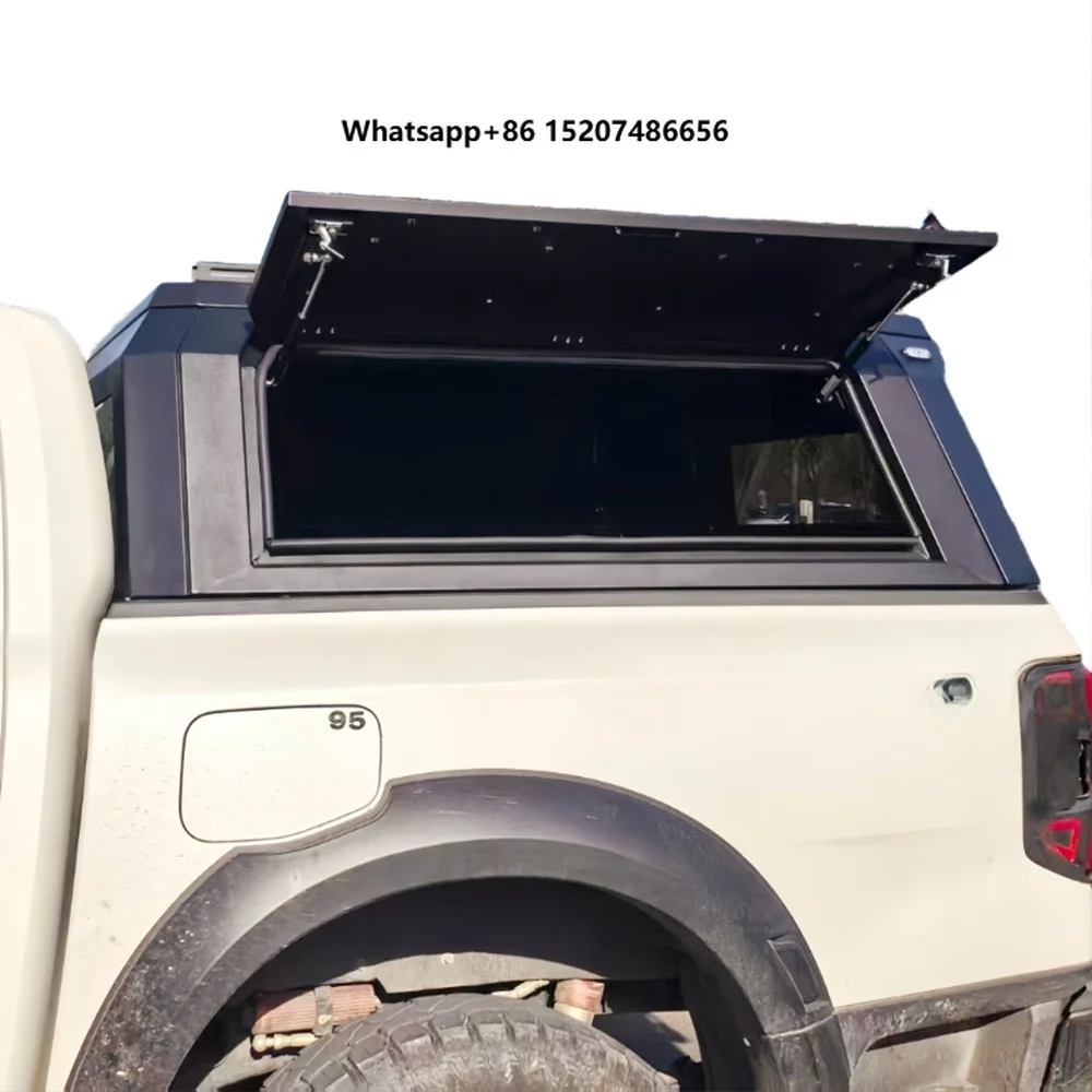 STEEL or ALUMINIUM PICKUP TRUCK UTES CANOPY Pickup Truck HardTop Canopy for Dmax F150 Dodge RAM 2500 6.5ft