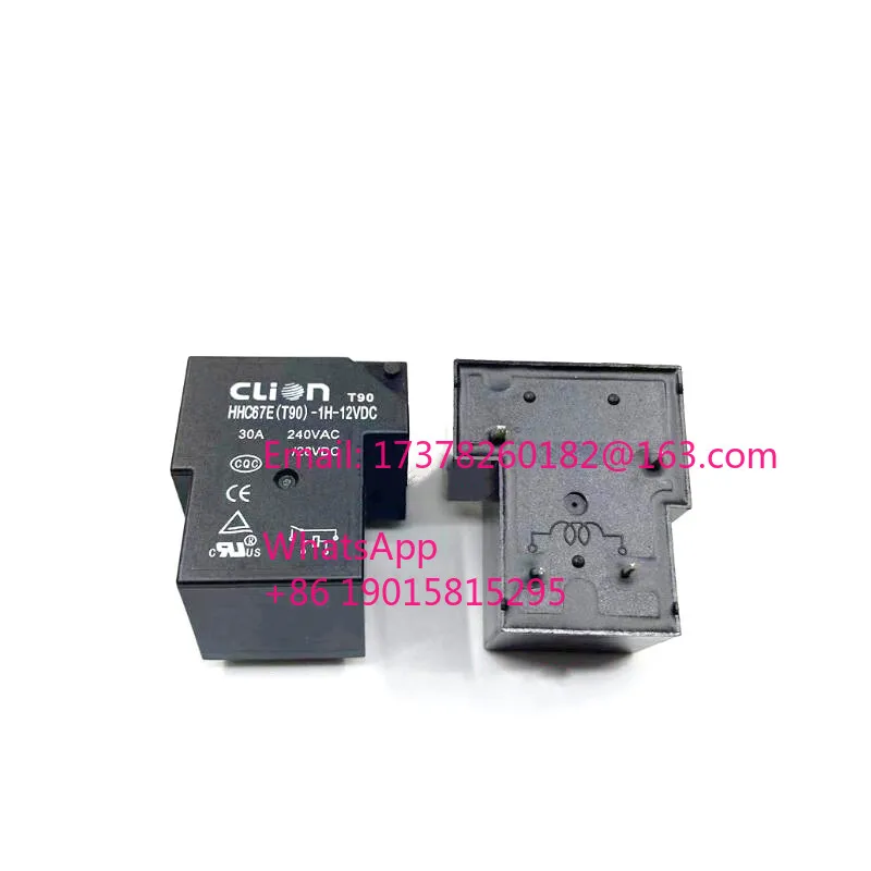 

NEW HHC67E T90 -1H-12VDC HHC67E T90 1H 12VDC HHC67ET901H-12VDC 12VDC DC12V 12V relay 30A 4PIN
