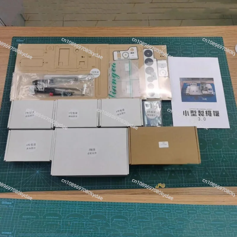 Compact 4 Strand Rope Making Machine (DIY Kit) - Sailboat Model Rope Making Tool 3.0
