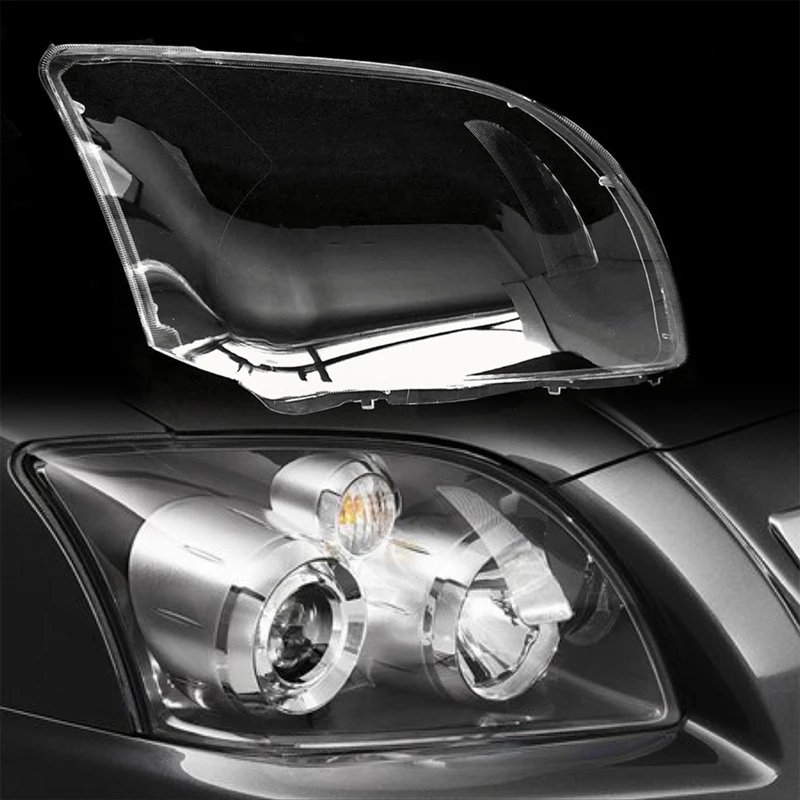 

Car Headlight Shell Lamp Shade Transparent Lens Cover Headlight Cover For Toyota Avensis 2006 2007