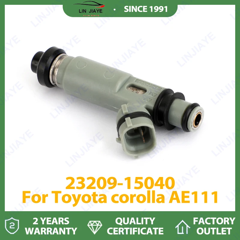 

1/4 шт. 23250-15040 абсолютно новая 23209-15040 топливная форсунка для TOYOTA Corolla 1.6L 4A-FE для SOLUNA 2325015040 2320915040