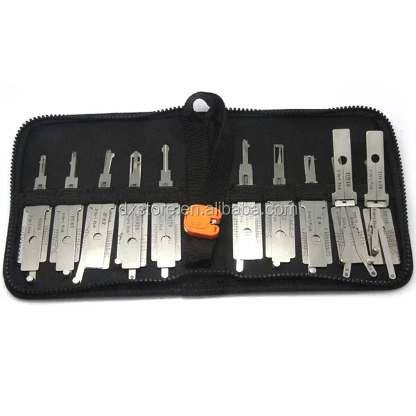 

auto 2 in 1 decoder pick tool 10pcs SMART for K9 MIT9 TOY48 HY16R HU87 HYN11 NSN14 TOY43R HON66 TOY12 locksmith tools