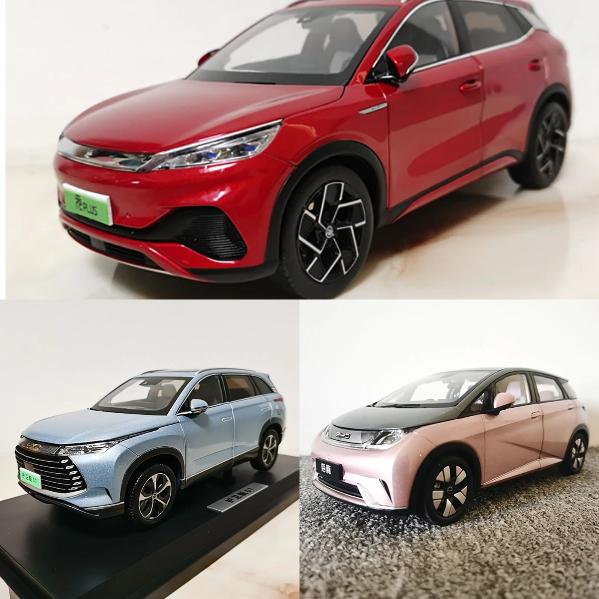 

Литой под давлением масштаб 1:18, оригинальная коллекционная игрушка BYD Yuan PLUS BYD Hantang Frigate EV, новая энергия, модель автомобиля из сплава, коллекционная игрушка, подарок, сувенир
