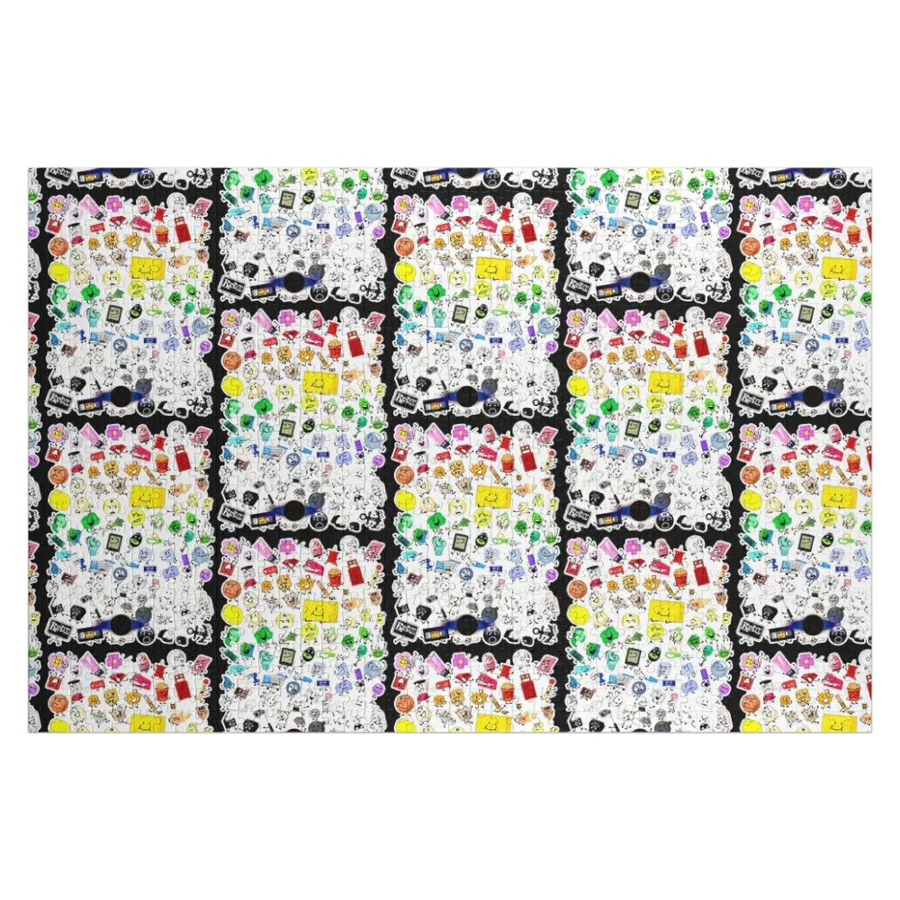 

BFB and TPOT Full Cast Print Relaxed Jigsaw Puzzle Wood Name Custom Puzzle