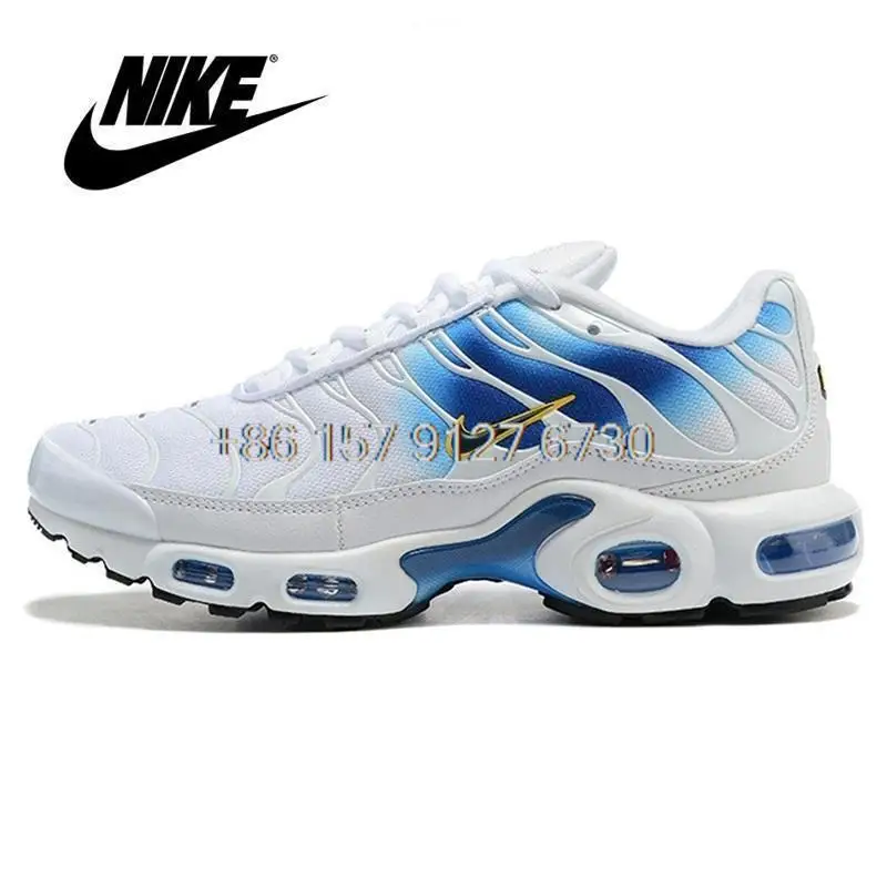 Nike-Air Max Plus TN SE Branco Azul Homens Mulheres Outdoor Sports Shoe Moda Sneakers Running Shoes 40-46