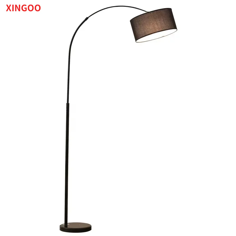 XINGOO LED Floor Lamps Nordic Minimalist Eye Protection Upright Piano Lamp Creative Living Room Study Bedroom Lamp