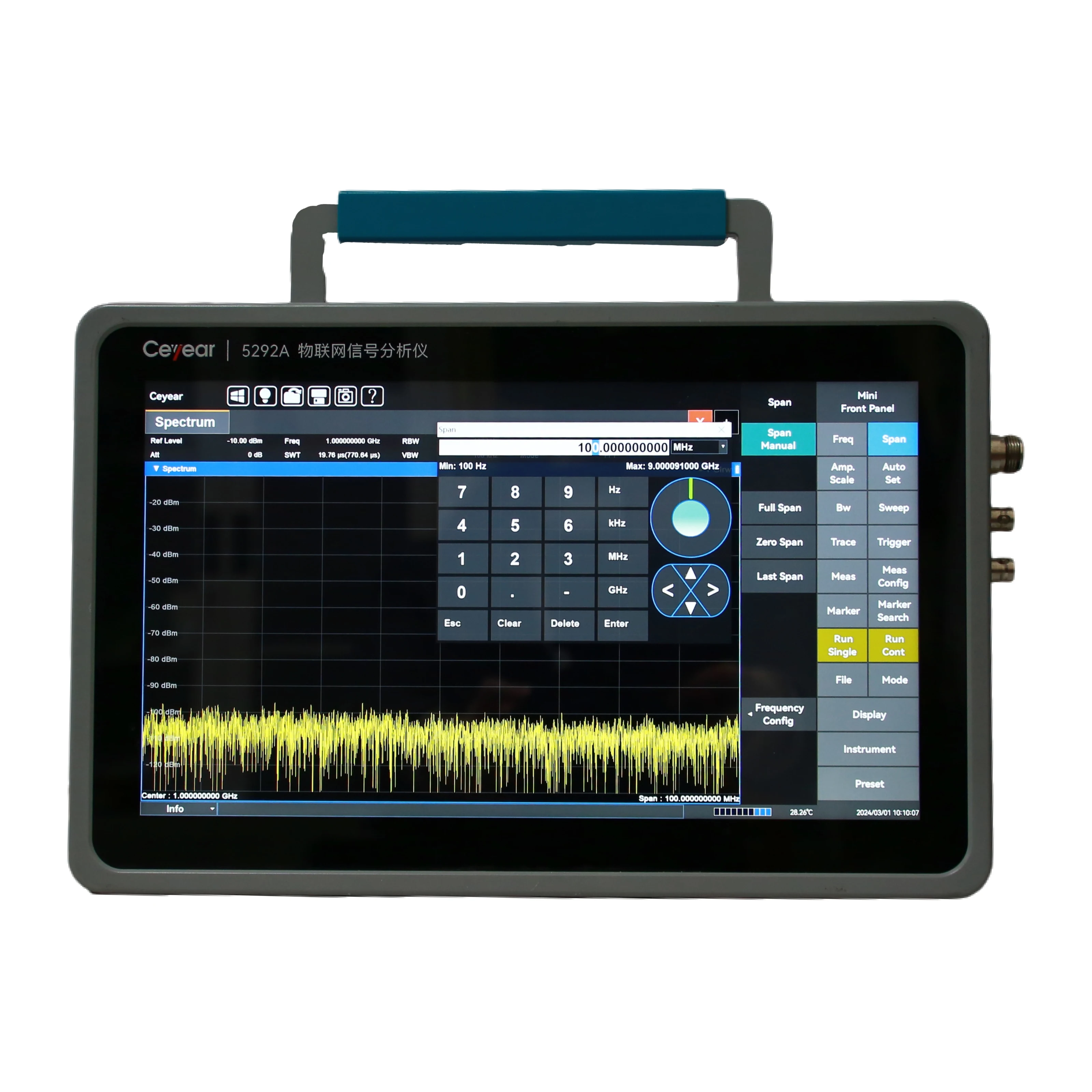 5292A IoT Signal Analyzer Fast And Efficient Operation WIFI Analyzer 5G LTE Spectrum Analyzers Product For Optical Usage