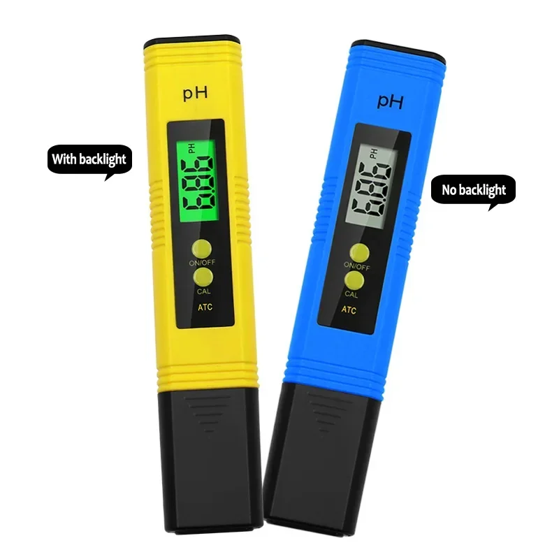 0.01 PH High Precision Water Quality Tester Digital LCD PH Meter Measuring Range PH Test Pen Suitable for Swimming Pool Aquarium