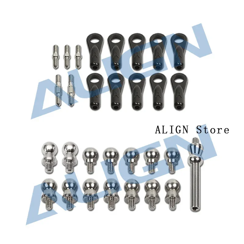 Align TB40 Linkage Rod Set  Ball Set HB40Z001XXW  HB40Z002XXW   TB40 Spare Parts RC Helicopter