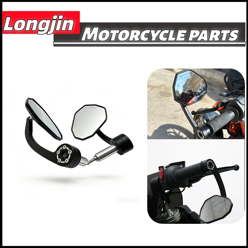 

Motorcycle 7/8" 22mm Handle Bar End Rearview Mirror For Ducati MONSTER950 monster950 937