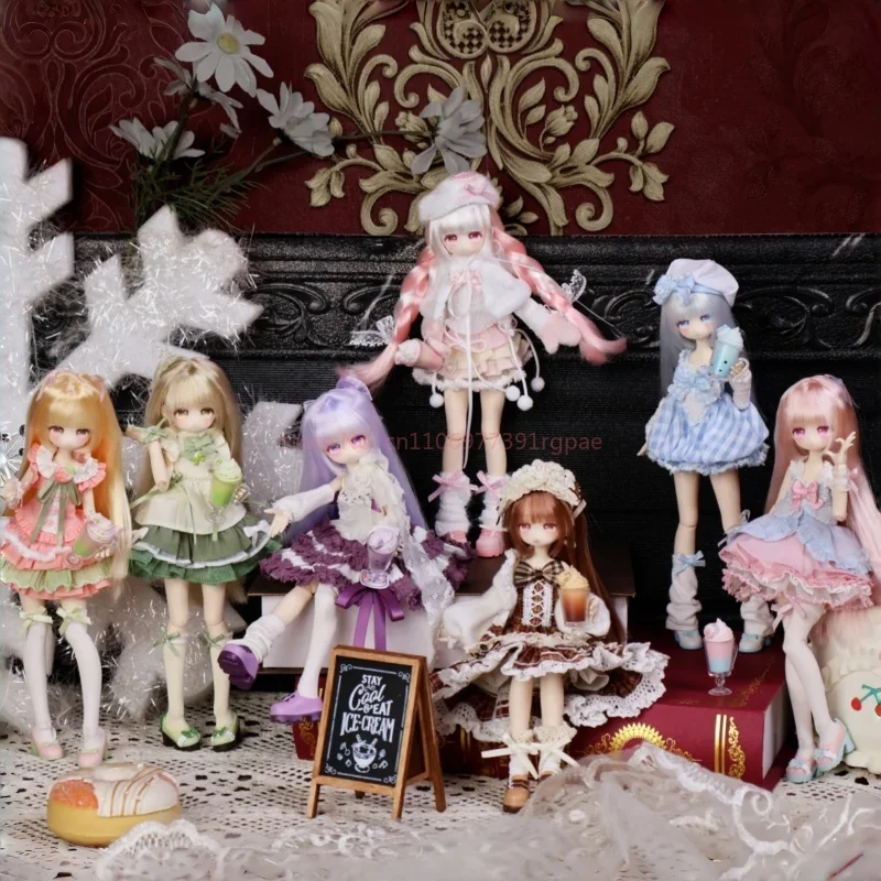 

Серия Momotale Four Seasons Tea Tales: BJD-фигурки в закрытых коробках, коллекционные аниме-куклы, настольные украшения, подарки на день рождения