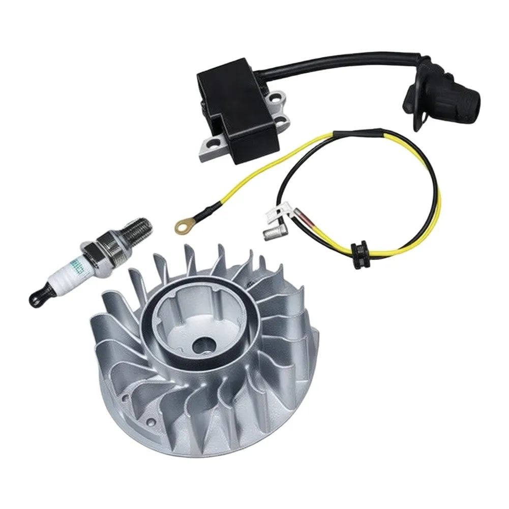 Flywheel Ignition Coil Kit For MS251 MS251C MS261C For Chainsaw 1141 400 1307  Kit Outdoor Durability Design High Voltage Output