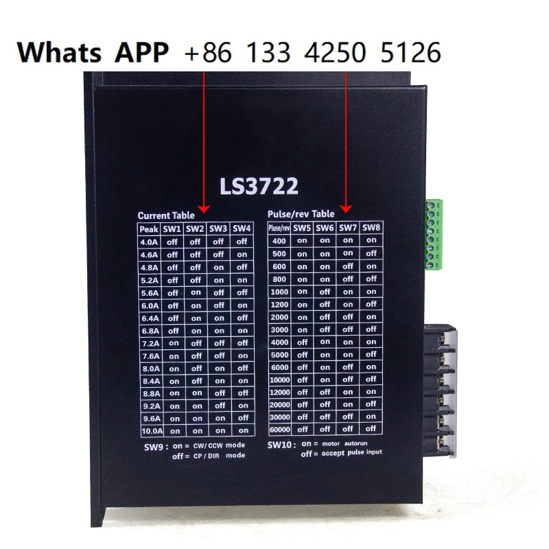 

DM3722 LS3522 Stepper Driver Rexay Three Phase DM542 DM860 556
