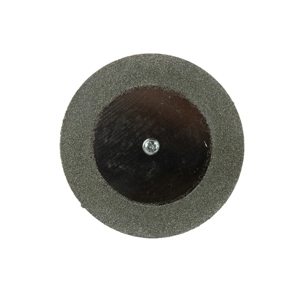Dischi da taglio abrasivi da 2 pezzi con bielle mola diamantata da 60mm per il taglio di accessori per utensili rotanti in giada con gemme di legno