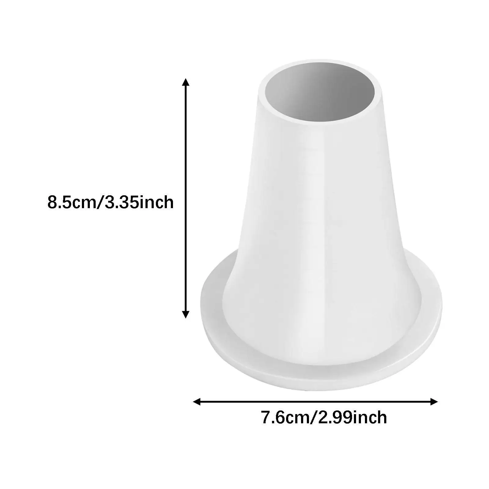 High Performance Pool Cone Reducer Water Flow Regulator Portable Practical Rubber Part for Spa Cleaners