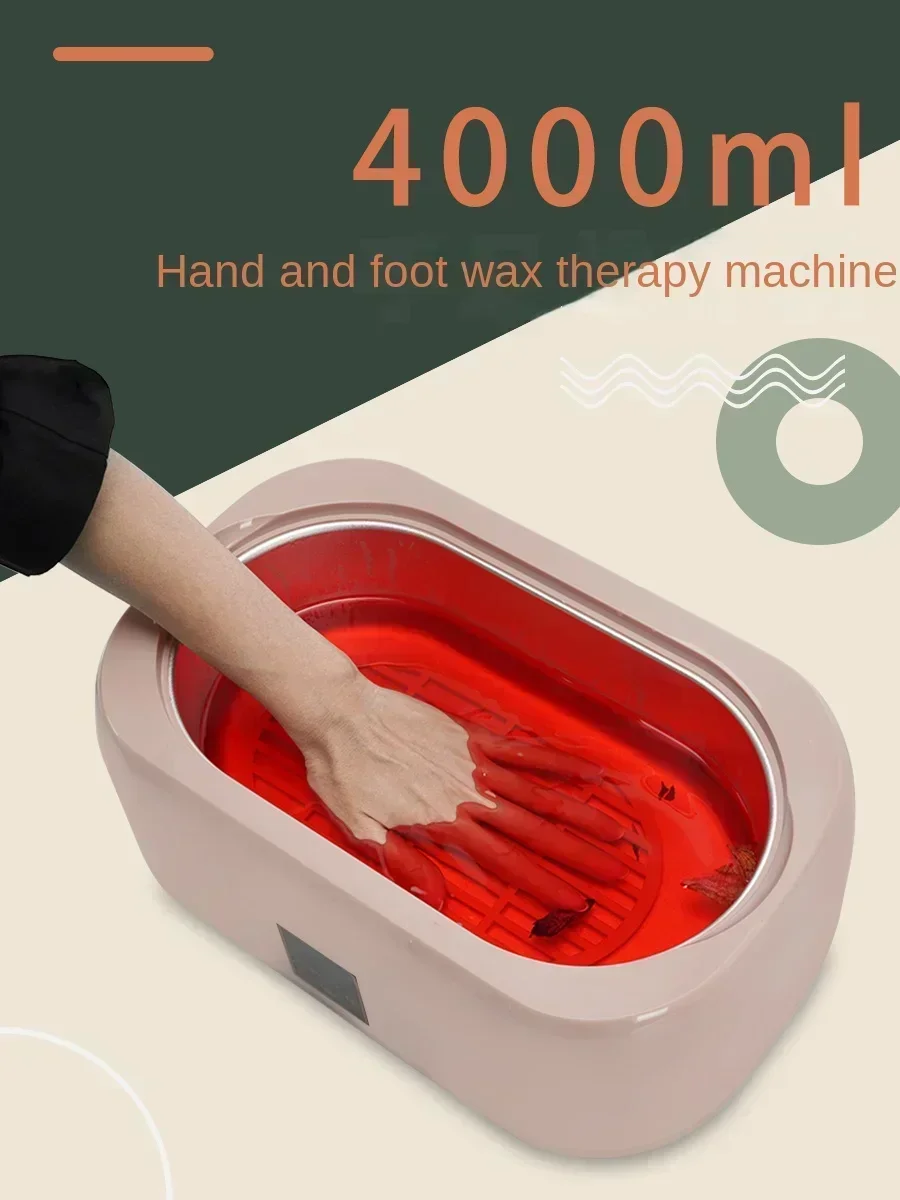 

beauty salon hand wax machine 4000ml hand wax therapy machine hand film honey wax heater household melting machine 220V