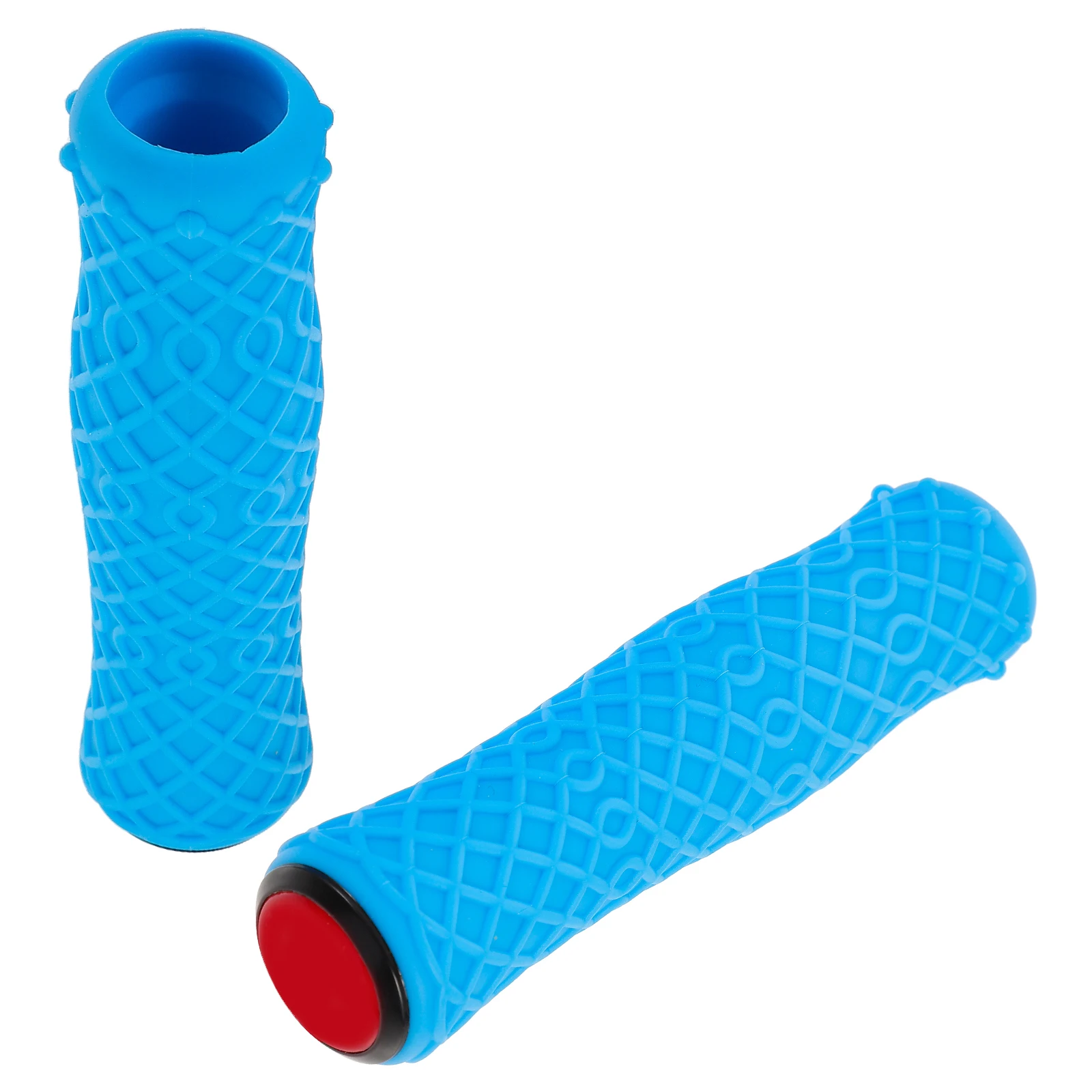 

Silicone Handlebar Grips Cover for Bike Scooter Cruiser Electric Folding Mountain Protective Non Slip Durability Easy Clean Long