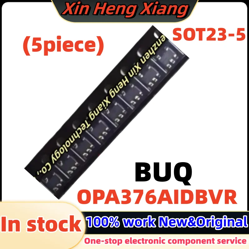 (5pcs) OPA376AIDBVR OPA376 BUQ sot23-5