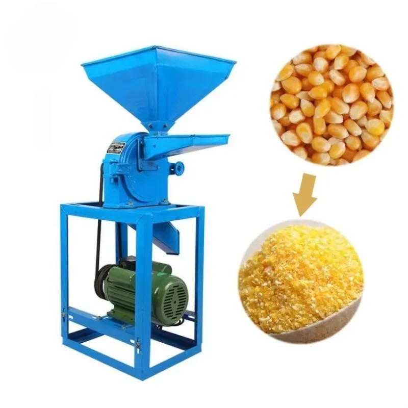 disk mill corn grinder machine small corn mill grinder for sale dry and wet grain grinder