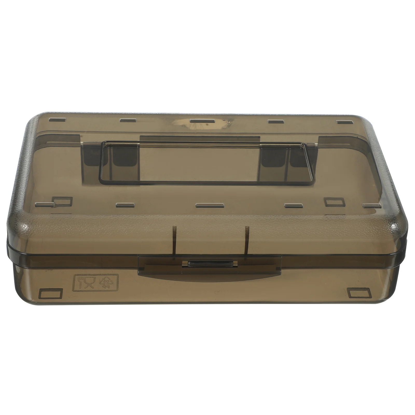 

Large Capacity Pencil Case Plastic Durable Stationery Box Portable Pen Storage Organizer Lightweight Plastic Pencil Box
