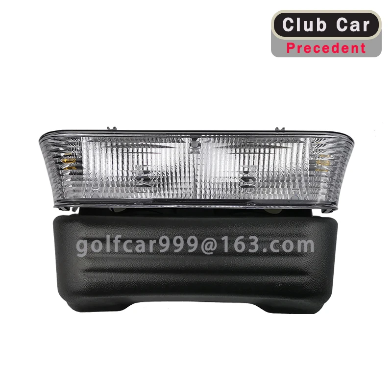 Halogen Head Light with Bumper Replacement or Upgrade for Club Car Precedent Electric Golf Carts