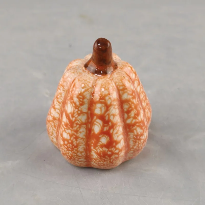 Ceramic Pumpkin Ornament Figurines Bedroom Living Room Wedding Gift Creative Home Accessories Craft Ceramic Sculpture Home Decor