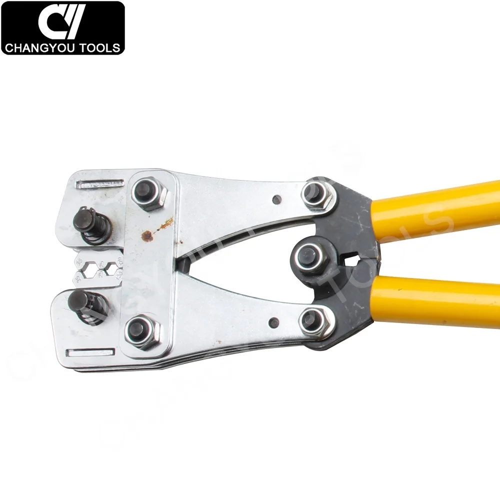 JY-35150 أداة هيدروليكية عقص يدوية ميكانيكية لكتلة طرفية نحاسية لثقب الباب SC لمنتج هجين 6mm2 50mm2