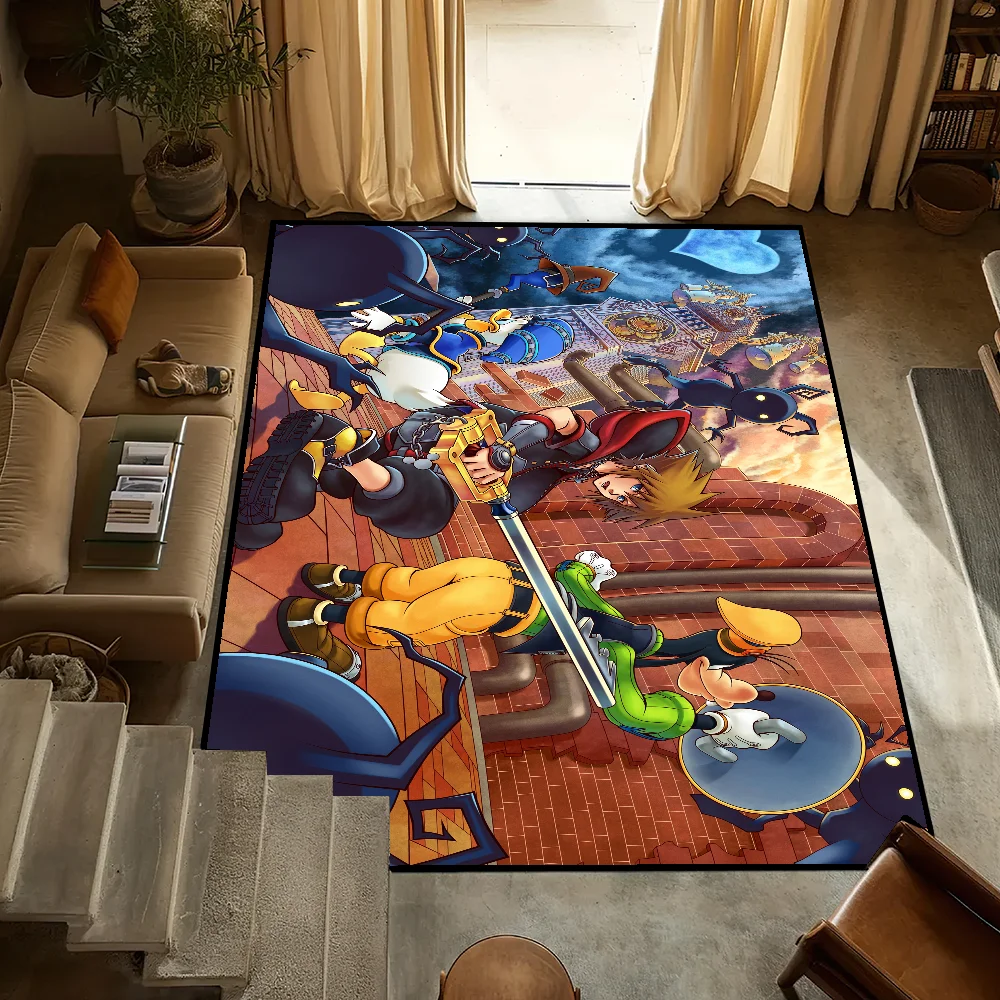 

Игра Kingdom Hearts III Маленький ковер Прикроватная тумбочка Кухня Ванна Гостиная Дом Спальня Коврик Коврик Коврик Украшение