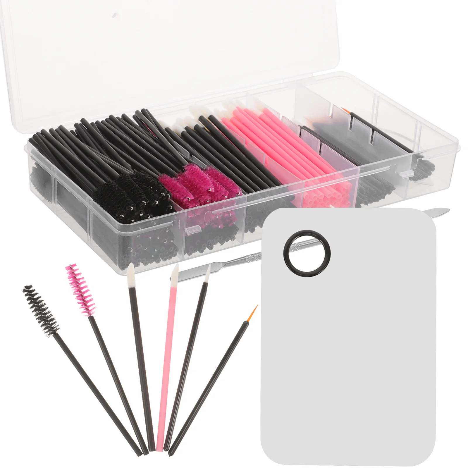 Makeup Tool Set Eyeliner Applicators Brow Lift Lash Brush Eyelash Mascara Wands Cleaning Kit Eyelashes Eyebrow Extension Mini