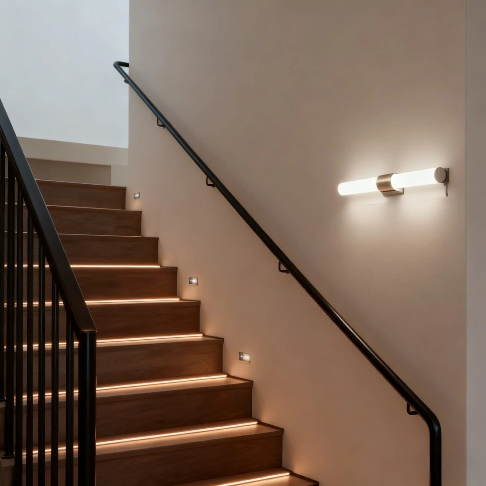 Joyinled Moderna LED Specchio Luce Striscia Acrilico Bagno Vanity Illuminazione con Lampada Bianca Fredda Comò Camera da Letto Lampada da Parete per Interni