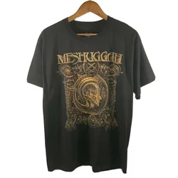 Meshuggah 2019 U.S. Shows Extreme Metal Band Tour Graphic T Shirt Size Large