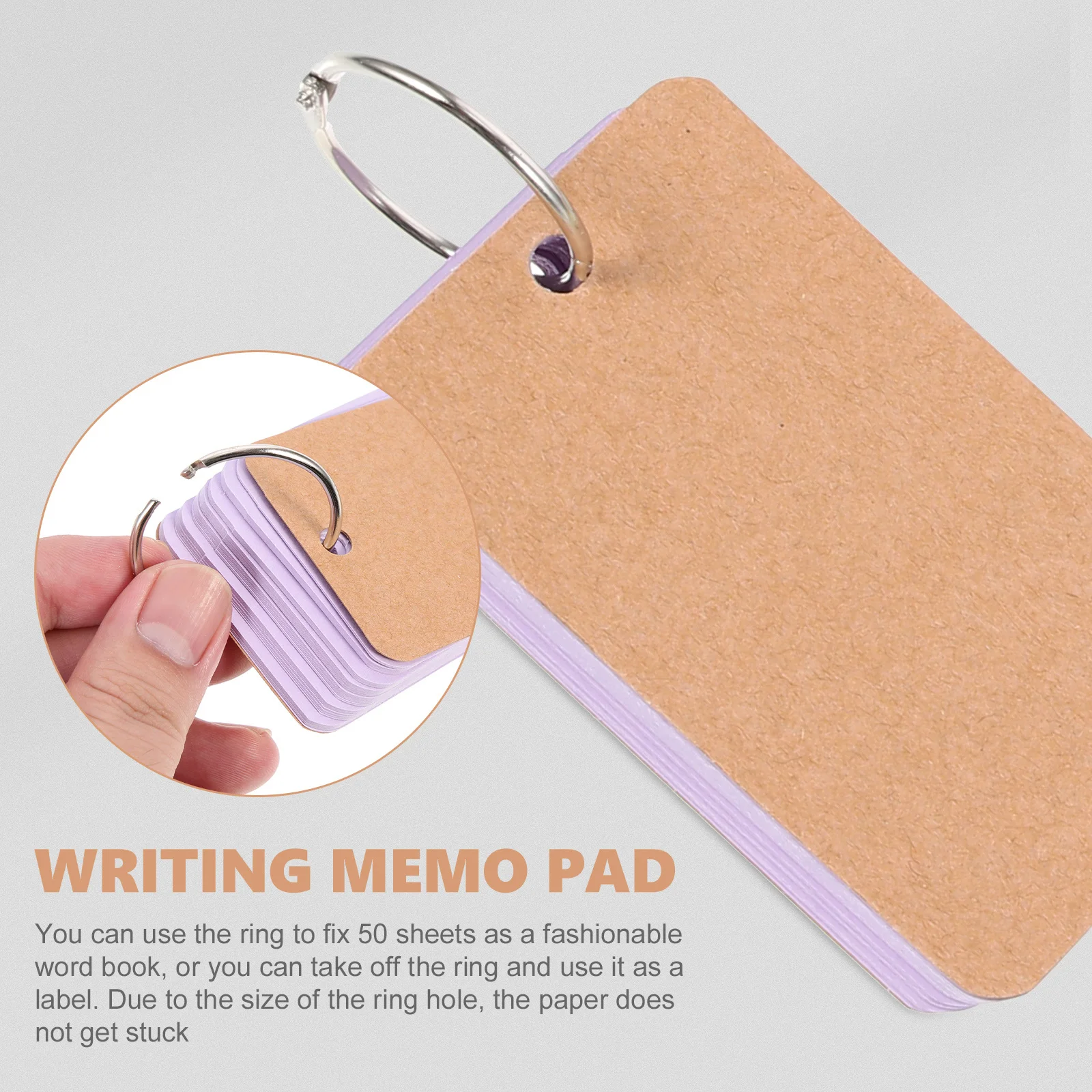 

6Pcs Pocket Notepads Creative Writing Memo Pads Premium Material Lightweight for Office School Home Planning Notes