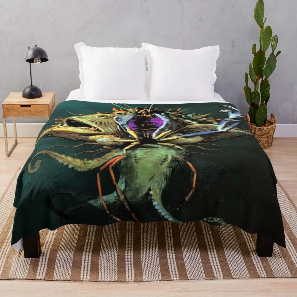 

Ween the mollusk cover artwork Throw Blanket Hairys Thin Sofas Blankets