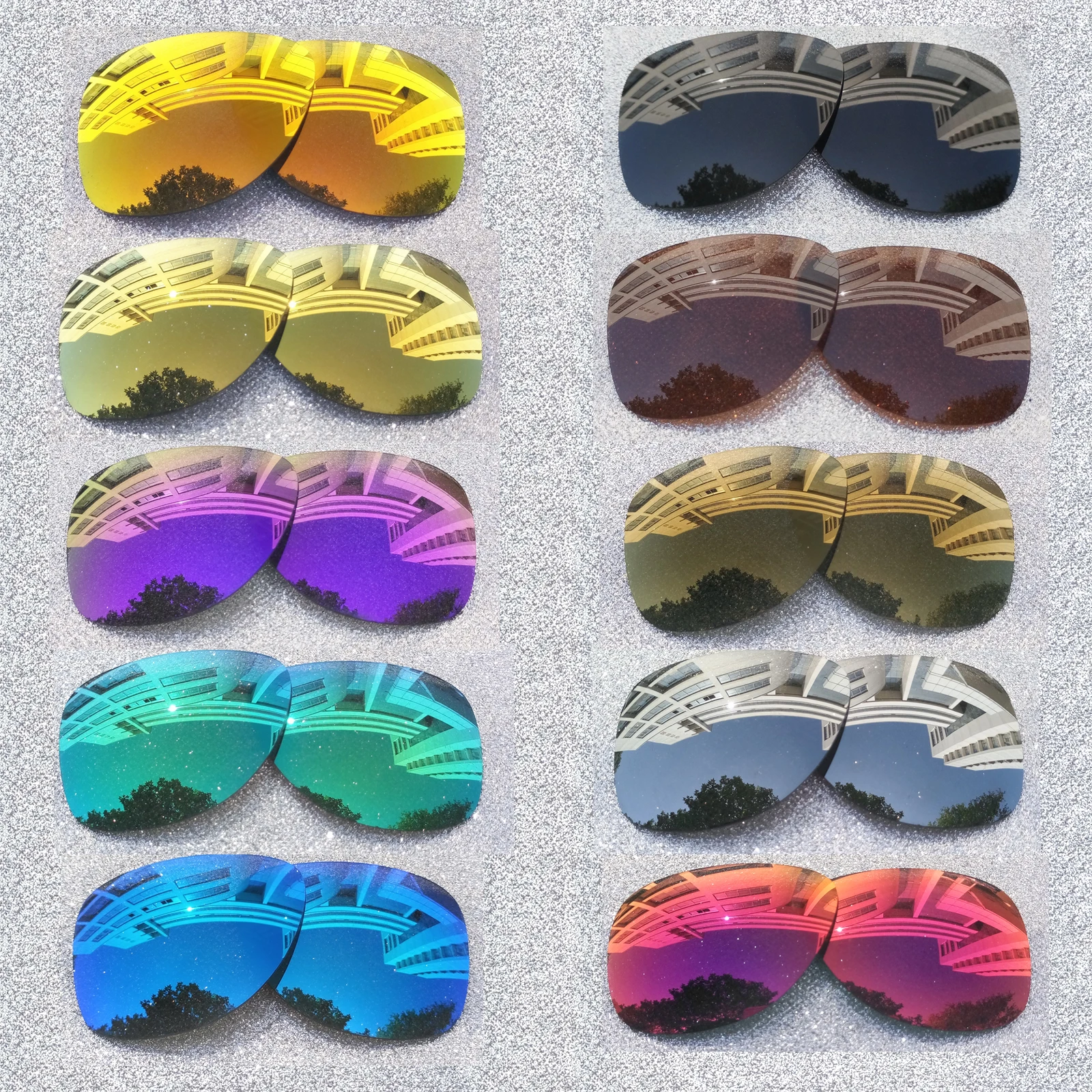 HDTAC Polarized Replacement Lenses For-Oakley Dispatch 2 OO9150 Sunglasses Multicolor Options