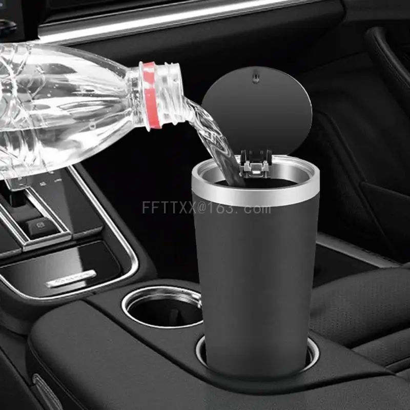 Car Trash Bin Auto Storage Bag Rubbish Waterproof Accessories Garbage Box Dust Case Holder Waste Bag Container