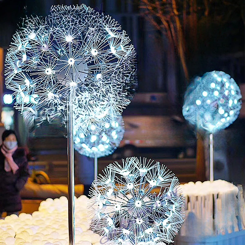 Garden Decoration Motif LED Light Decoration LED Light Dandelion Flower Light 30cm-250cm