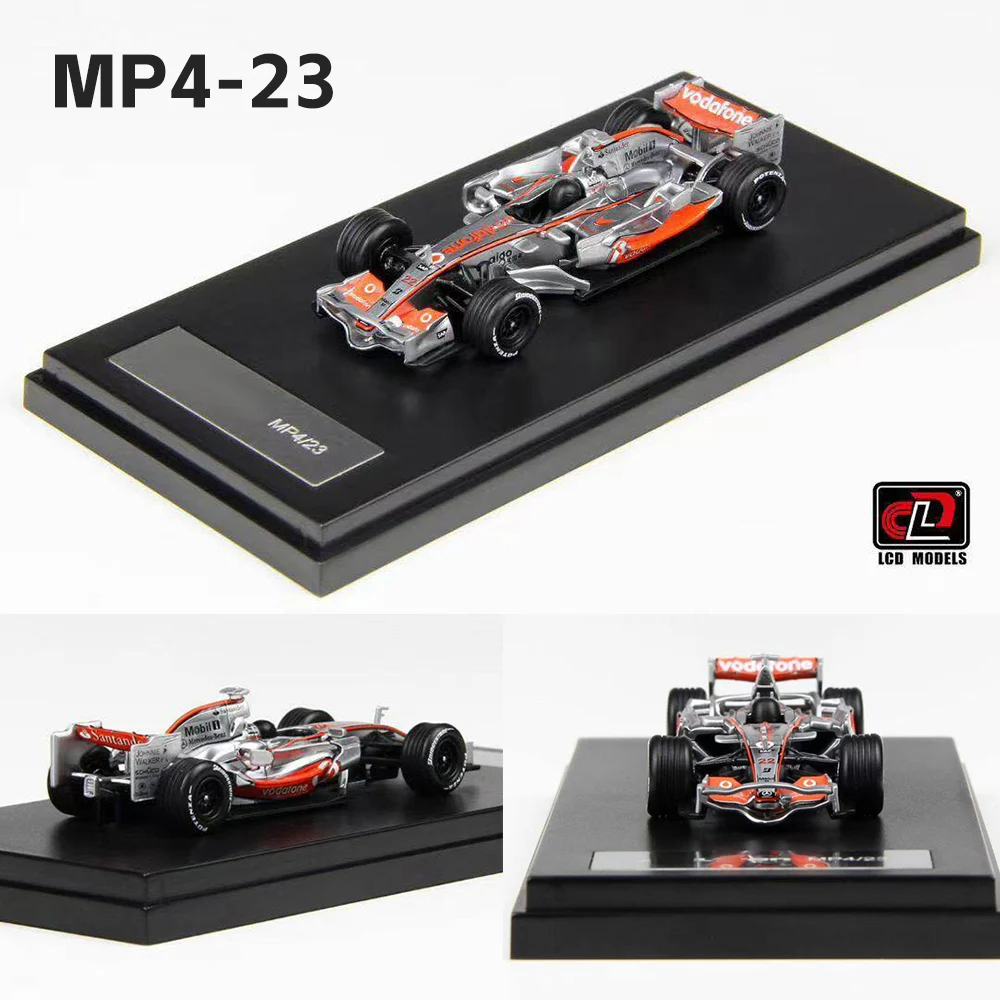 

LCD 1/64 MP4-23 Alloy Diecast F1 Car Model, Formula One Racing Replica Miniature Collectible Gift for Adults