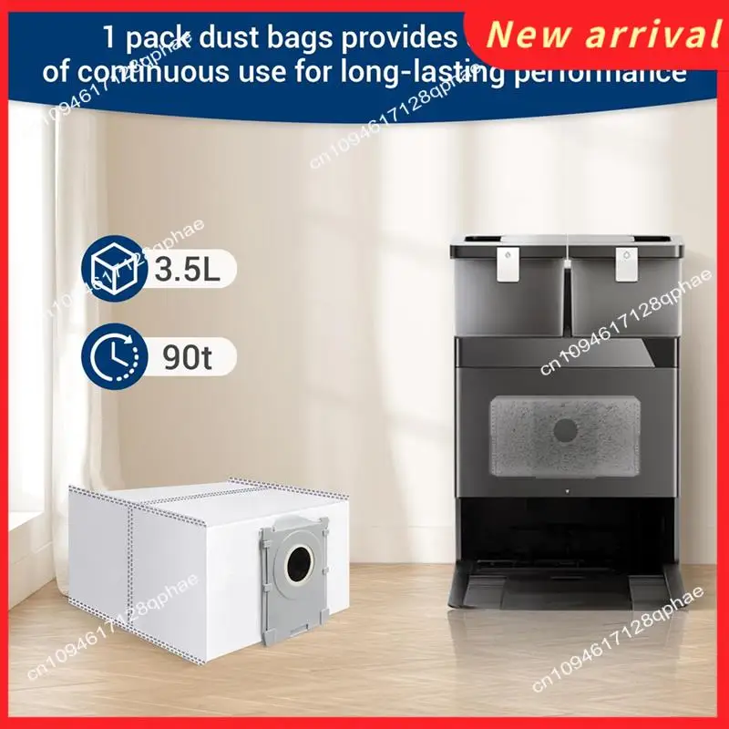 N89R Мешок для пыли для ECOVACS X8 OMNI Для ECOVACS X8 OMNI / X8 PRO OMNI / T50 Max / T50 OMNI / T50 PRO OMNI / T80 OMNI / T80 PRO OMN