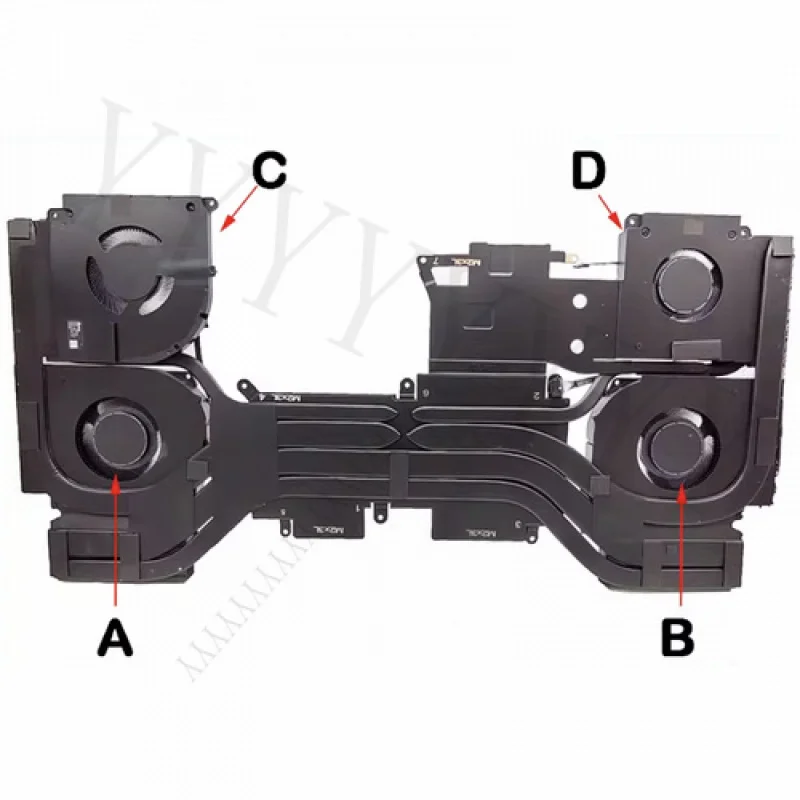 

Y Y Y Новинка для Dell Alienware 18 Area-51 2025 A24727 Вентилятор без радиатора