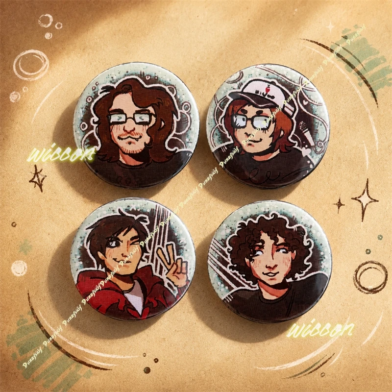 Classic Fall Out Boy Themed 58mm Button Pins Ideal Cosplay Accessories And Cool Decorations For Band Fans Backpack Gift