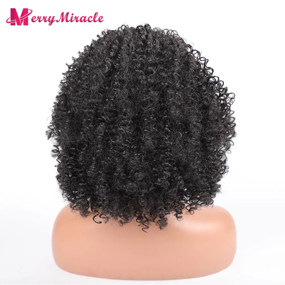 Synthetic Long Afro Kinky Curly Ponytail Synthetic Drawstring Ponytail Clip-In Hair Extension For Women Natural Looking