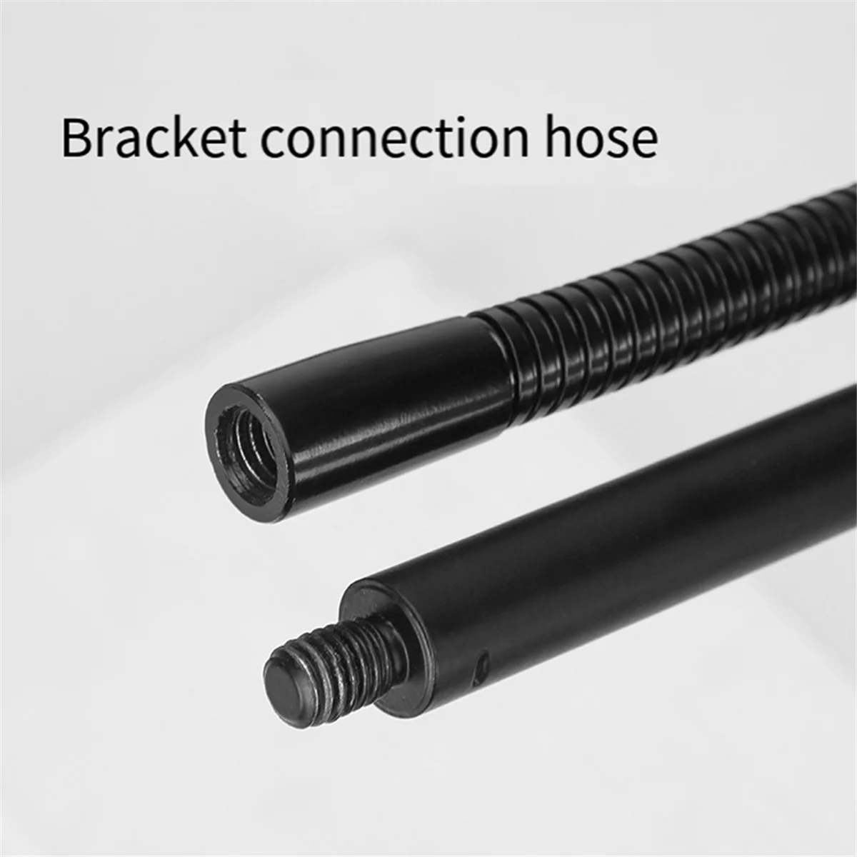 Suporte de conexão de mangueira microfone suporte de tubo de extensão haste de conexão de microfone flexível