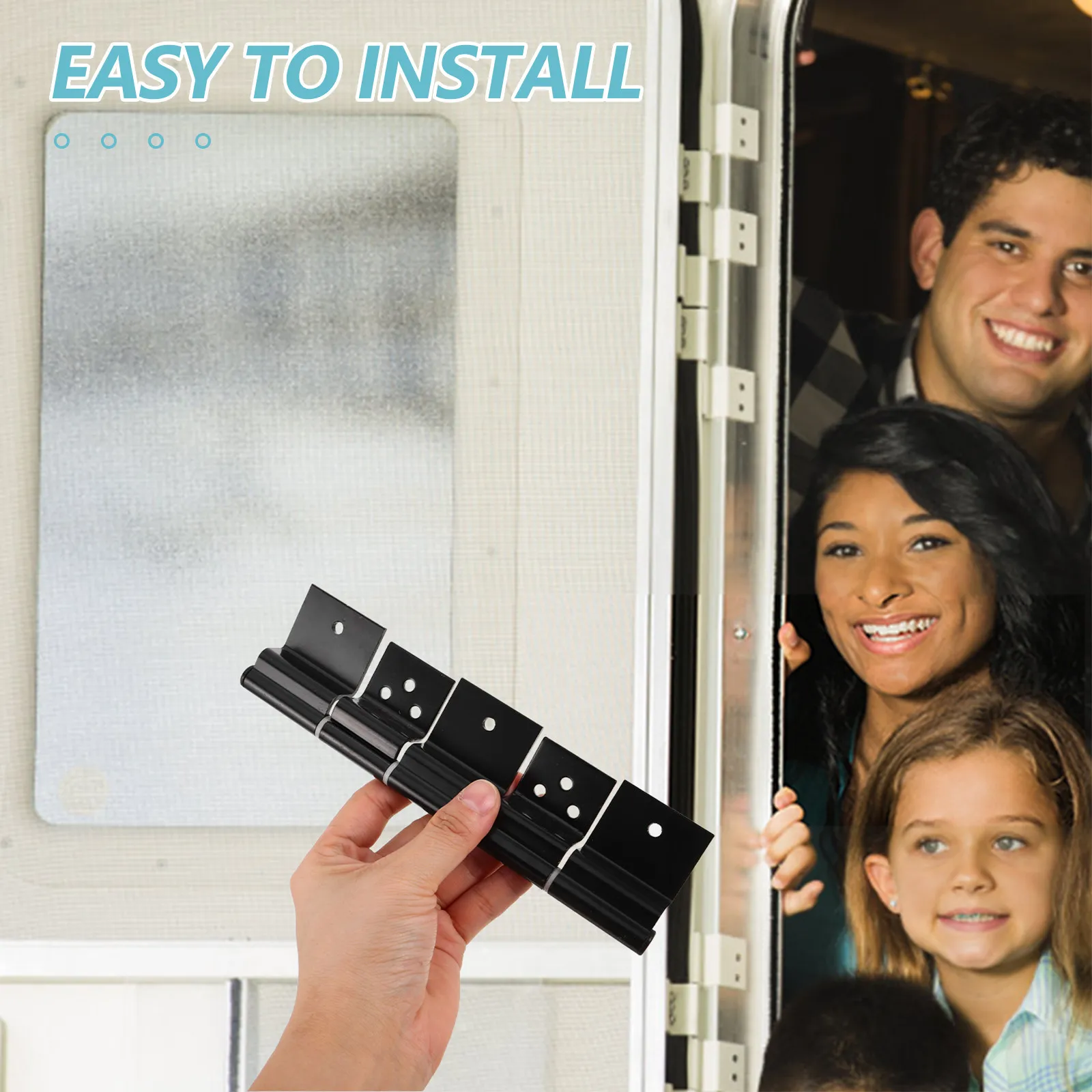 

Комплект из 1 шт. фрикционных петель из сплава для дверей автодомов, сверхмощный ограничитель открывания двери прицепа, предотвращающий распахивание и удар для туристических прицепов, кемперов, автодомов