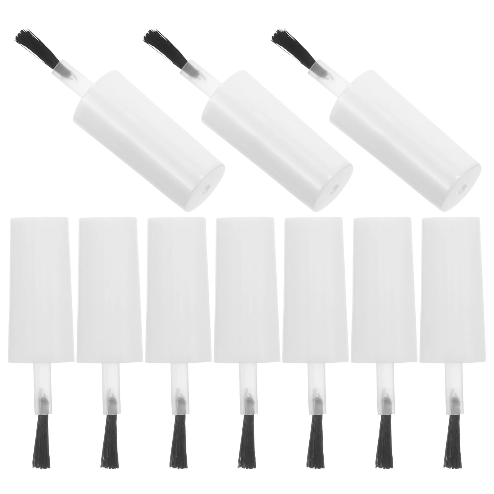 20Pcs Replacement Nail Brush for Polish Bottles Soft Bristles Easy Fit in Nail Art Salons and Beauty Shops Supply