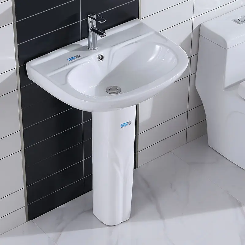 Floor-to-ceiling washbasin Column basin Washbasin Corner balcony basin Triangle small apartment Mini bathroom Mouthwash