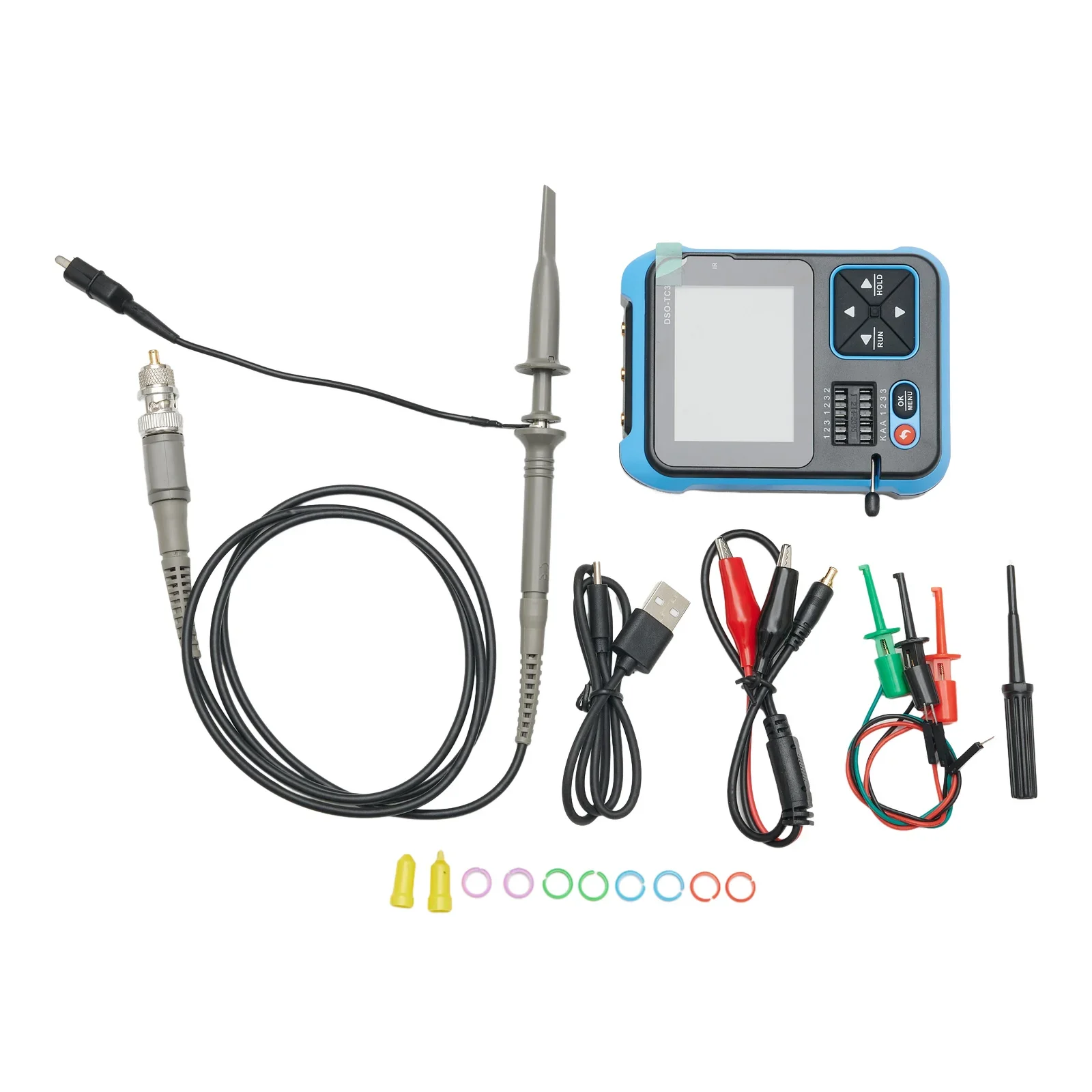 Digital Osciloscópio Transistor Tester, Portátil e Preciso, DSO TC3, 3 em 1, Signal Generator Parts