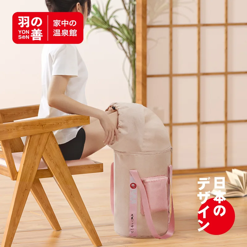 

Foot soaking bucket Constant temperature portable heightening foot washing bucket Folding thermal insulation heating women's foo