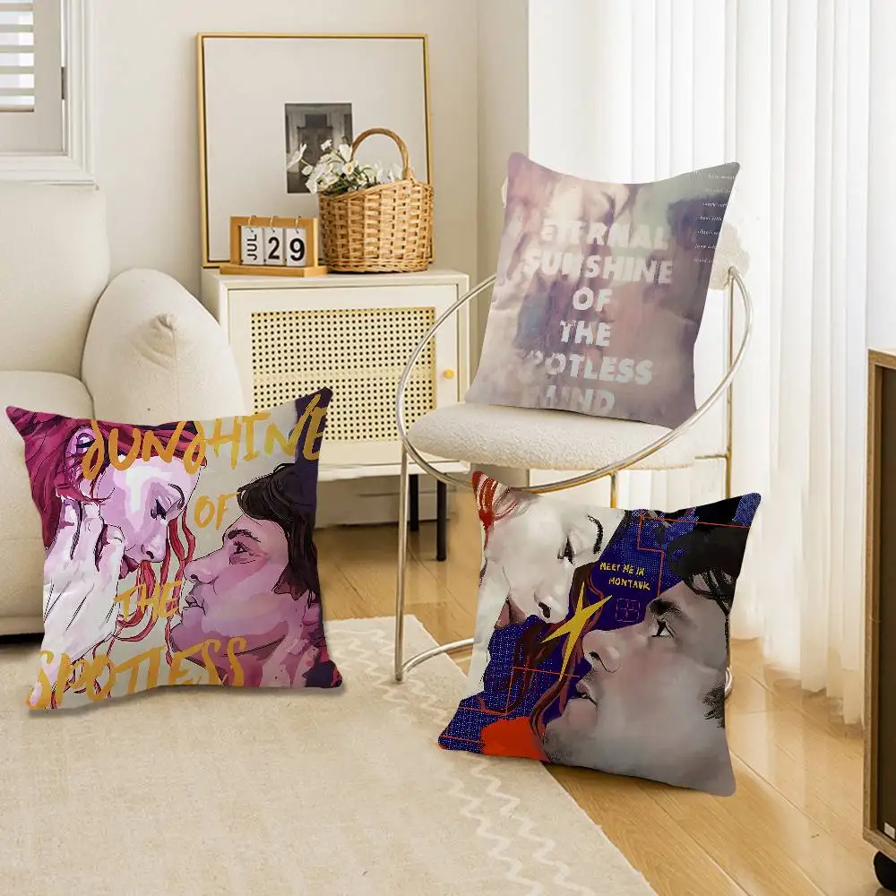 E-Eternal Sunshine Of The Spotless Mind Personalized Picture Text Home Decorative Pillows Household Gifts 45x45cm
