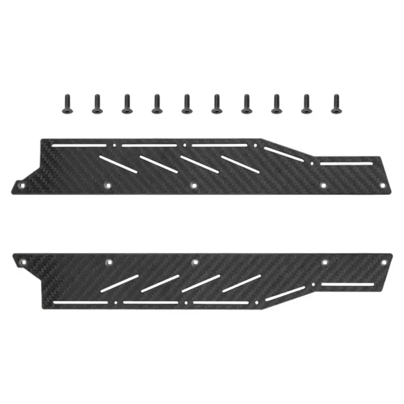 RC Car Skid Plates Replacement Parts Left and Right Side Plates for Arrma F1 Limitless 1/7 RC Car Short Course Drifting Car Accs