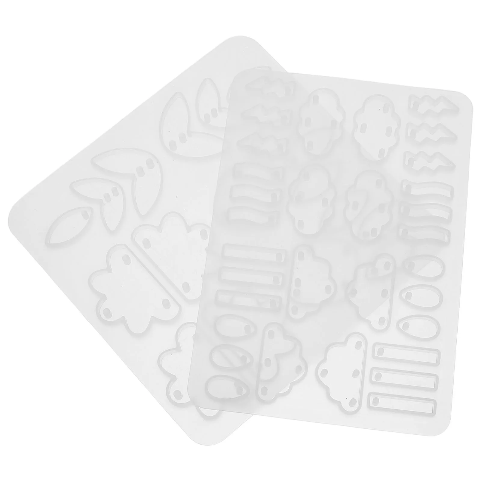 

2Pcs Silicone Earring Mold Leaf Pendant Mold Resin Casting DIY Crafts Molds for Handmade Gifts Personal